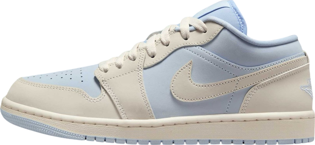 Air Jordan 1 Low WMNS Hydrogen Blue / Cream