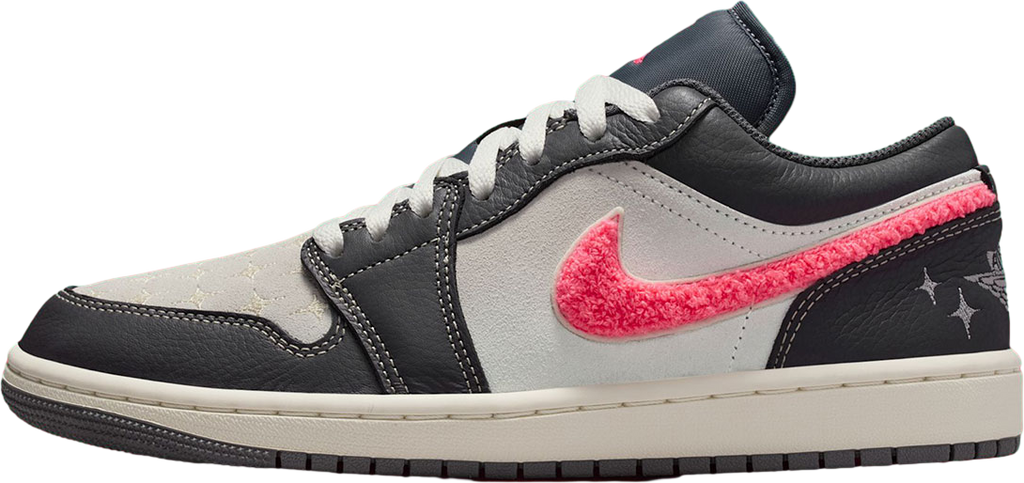 Air Jordan 1 Low WMNS Light Graphite / Hot Punch