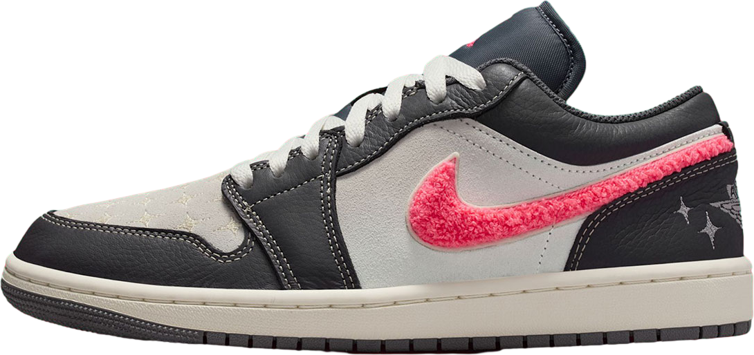 Air Jordan 1 Low WMNS Light Graphite / Hot Punch
