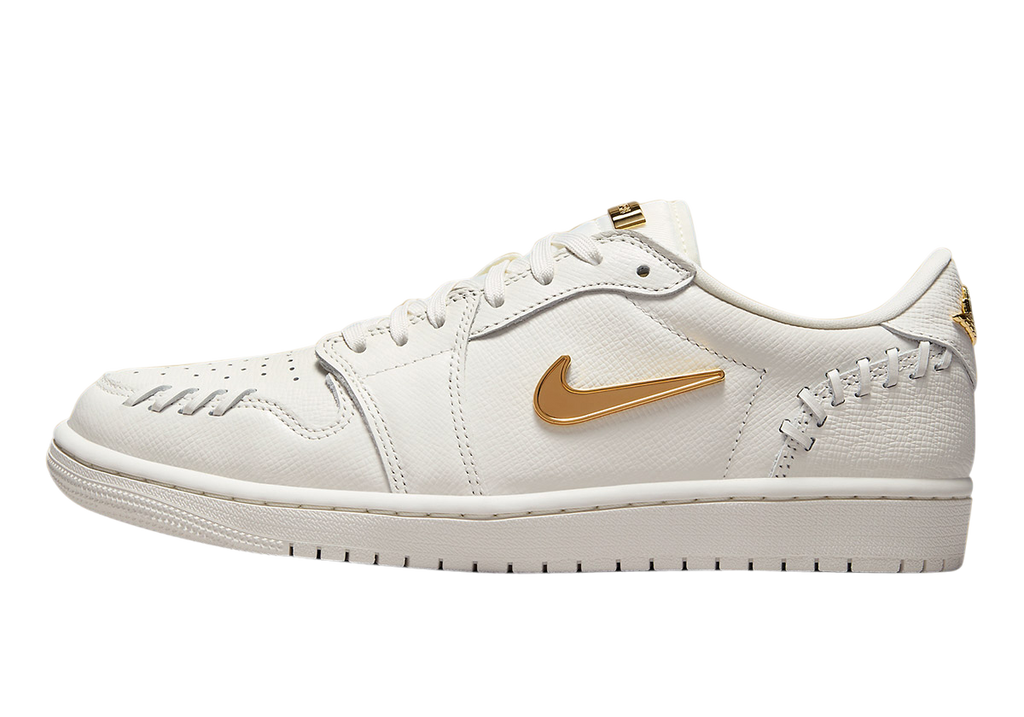 Air Jordan 1 Low WMNS Method of Make White Metallic Gold