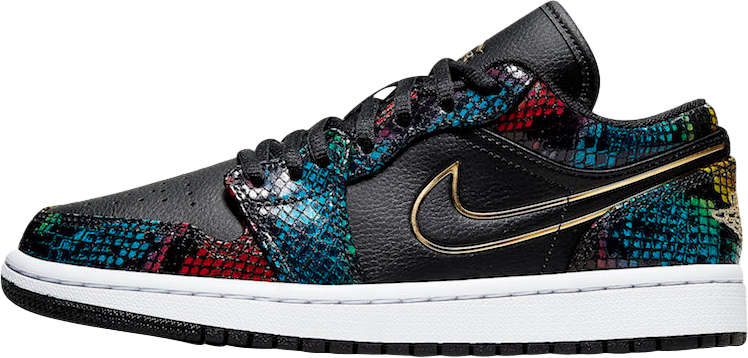 Air Jordan 1 Low WMNS Multi Snakeskin