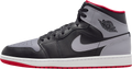 Air Jordan 1 Mid Black Cement Grey