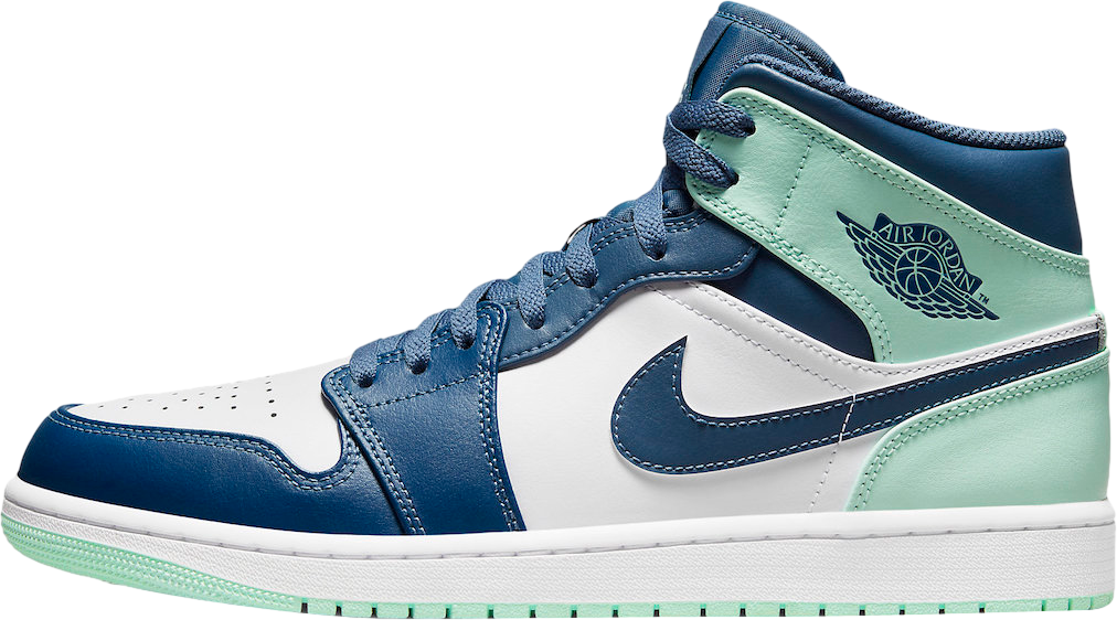 Air Jordan 1 Mid Blue Mint