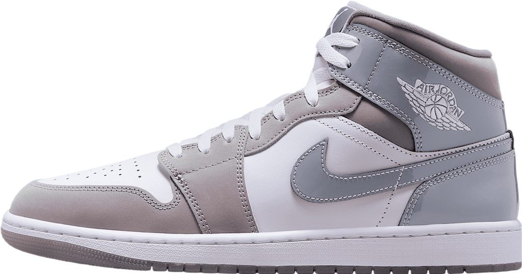 Air Jordan 1 Mid Cool Grey / White
