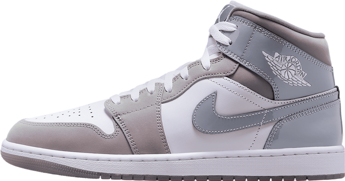 Air Jordan 1 Mid Cool Grey / White