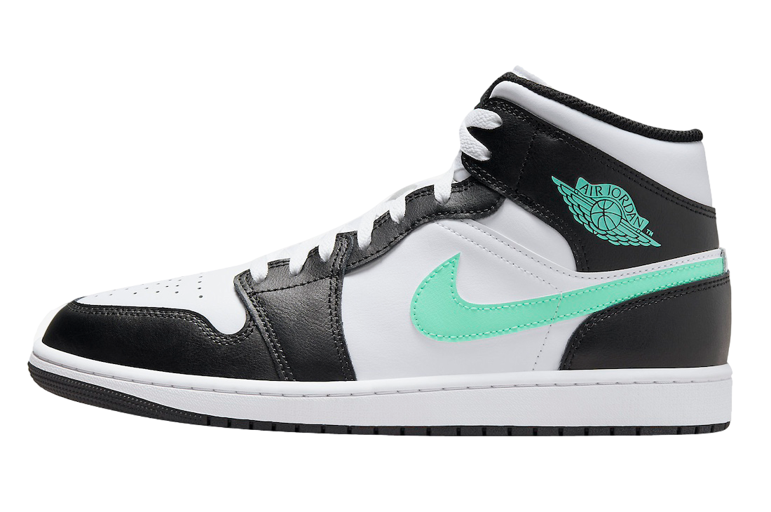 Air Jordan 1 Mid Green Glow