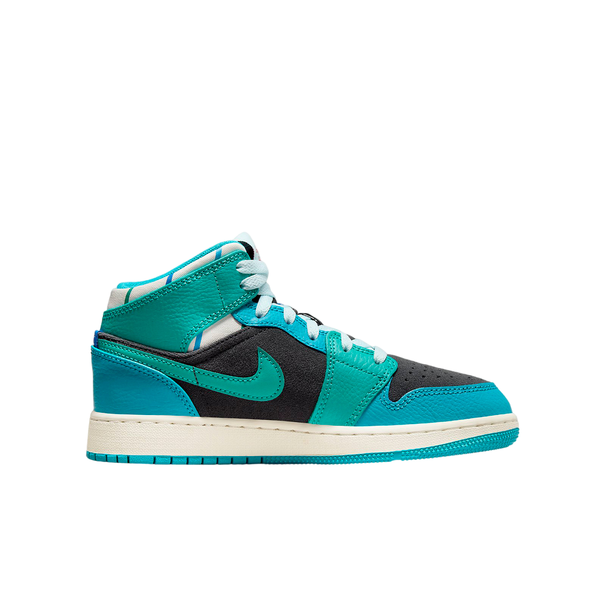 Air Jordan 1 Mid GS Anthracite / Aquatone