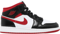 Air Jordan 1 Mid GS Black Gym Red 2021