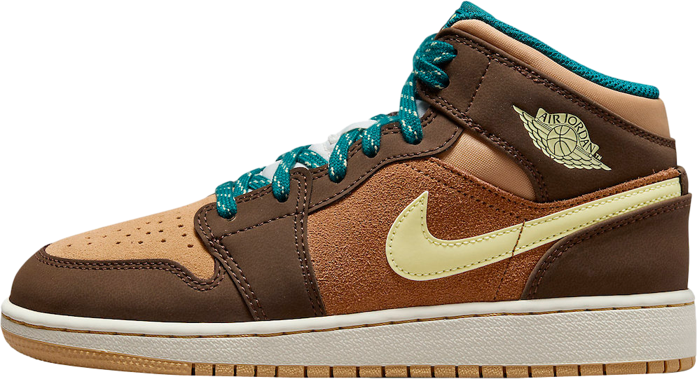 Air Jordan 1 Mid GS Cacao Wow