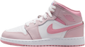 Air Jordan 1 Mid GS Pearl Pink / White