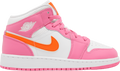 Air Jordan 1 Mid GS Pinksicle Orange