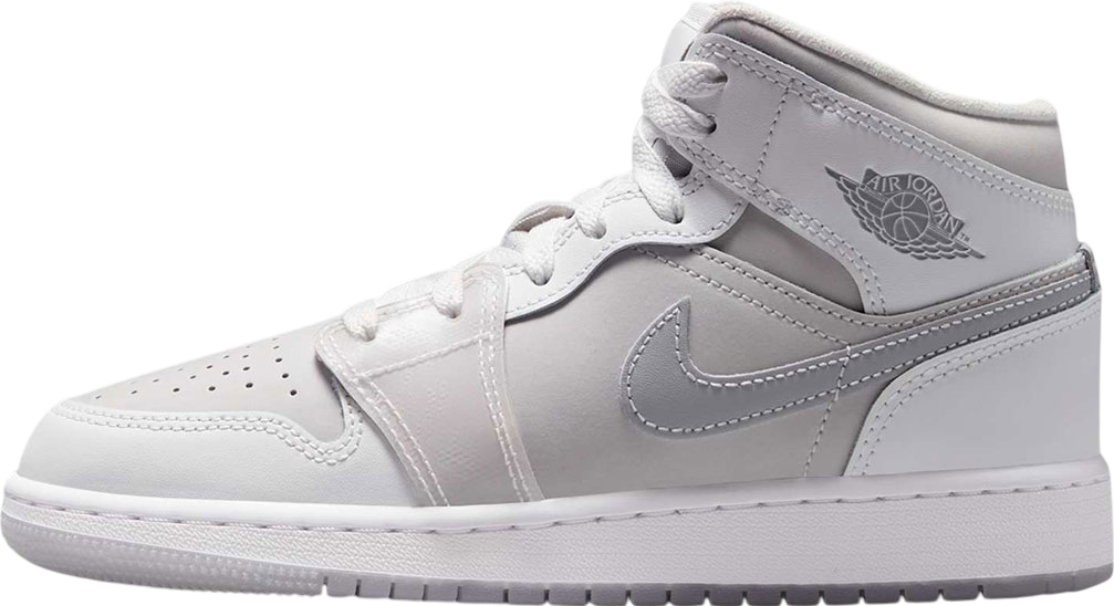 Air Jordan 1 Mid GS Summit White / Photon Dust