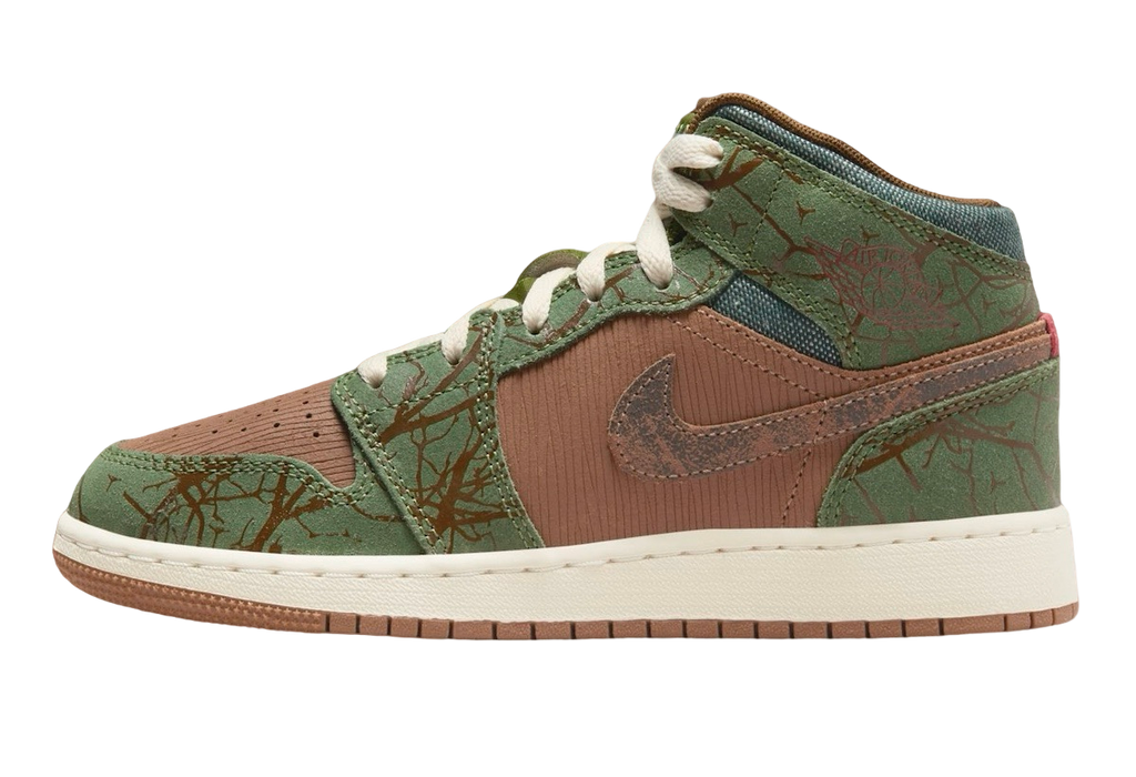 Air Jordan 1 Mid GS Treeline