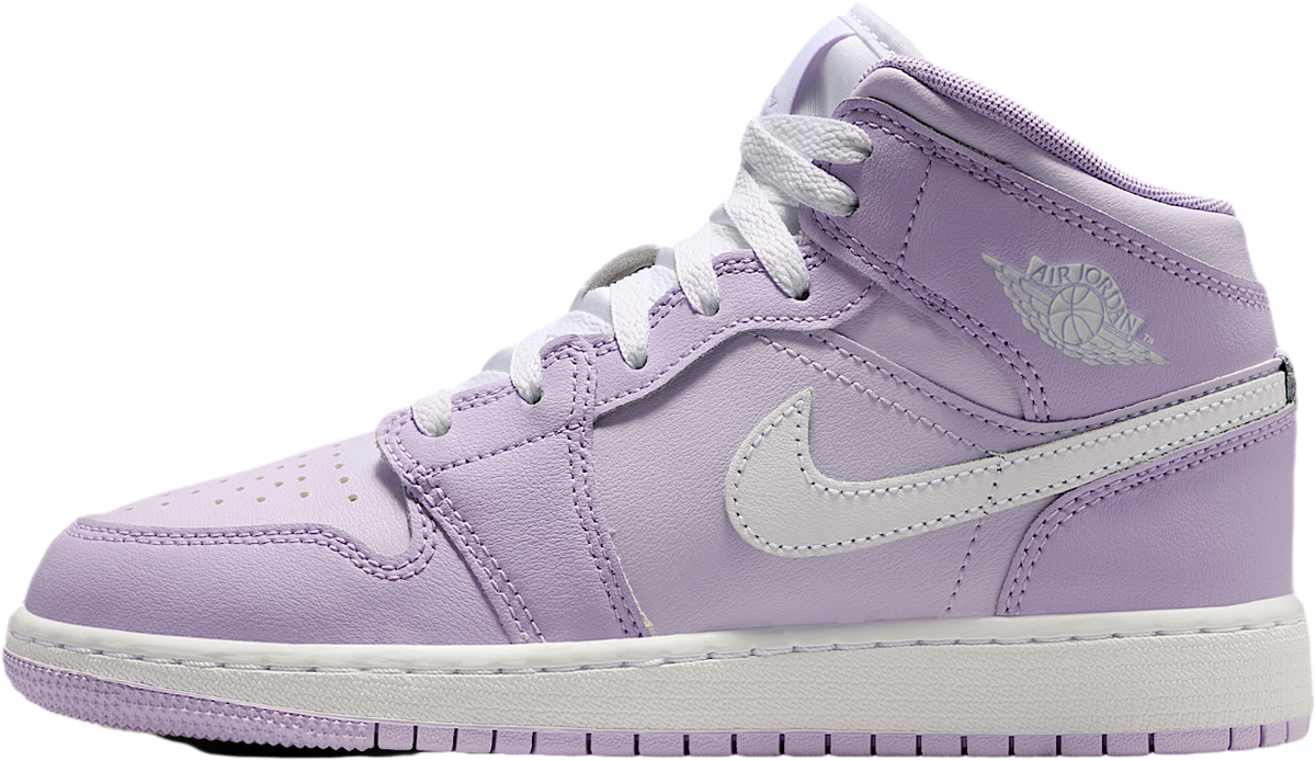Air Jordan 1 Mid GS Violet Mist / Barely Grape