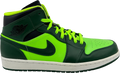 Air Jordan 1 Mid Hulk Gorge Green / Black