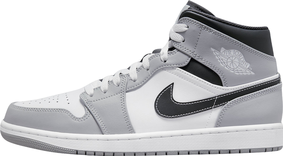 Air Jordan 1 Mid Light Smoke Grey