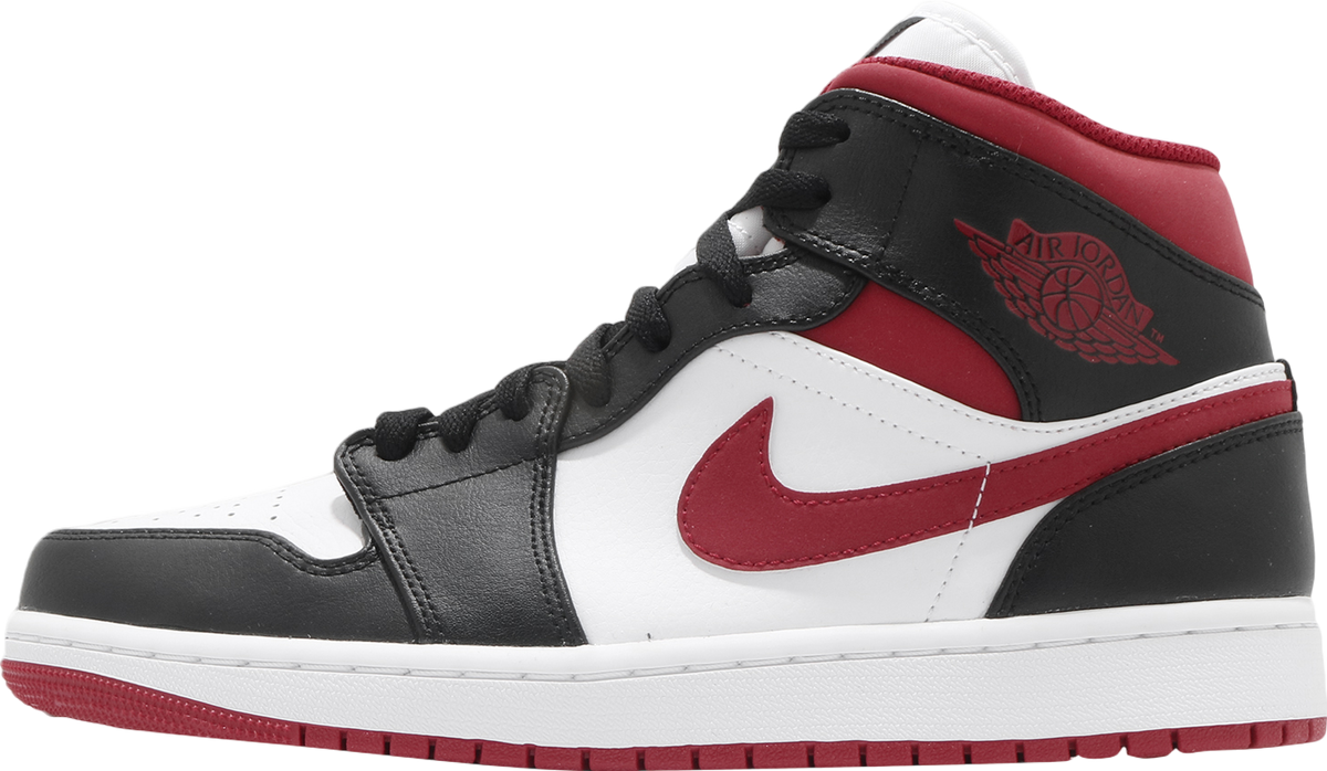 Air Jordan 1 Mid Metallic Red