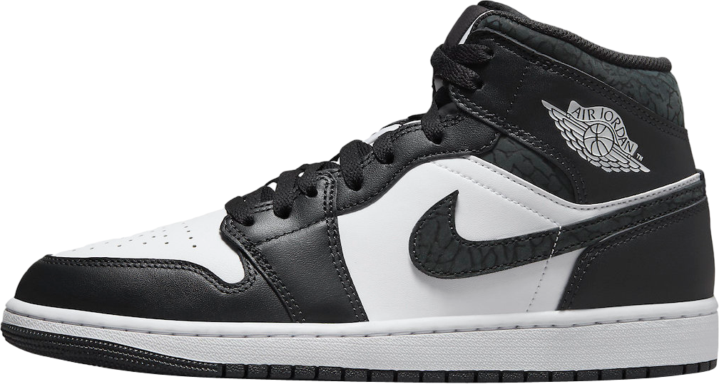 Air Jordan 1 Mid Panda Elephant