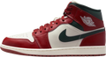Air Jordan 1 Mid Red Stone / Midnight Green
