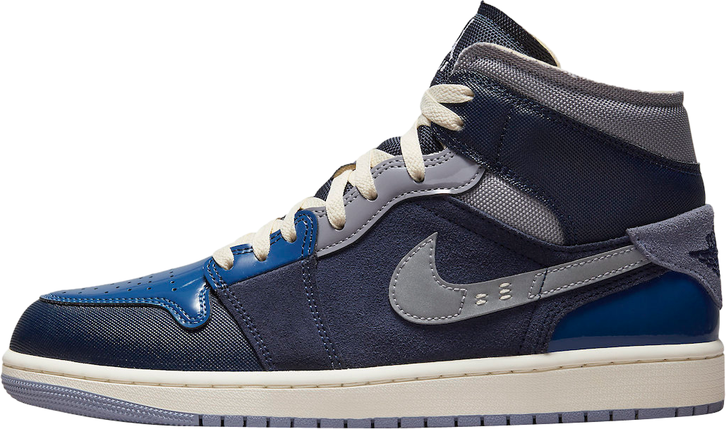 Air Jordan 1 Mid SE Craft Obsidian