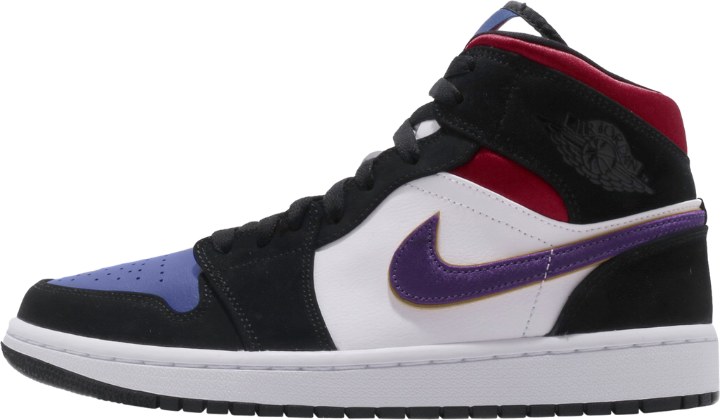 Air Jordan 1 Mid SE Field Purple Gym Red