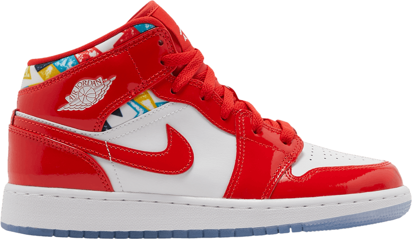 Air Jordan 1 Mid SE GS Barcelona Sweater