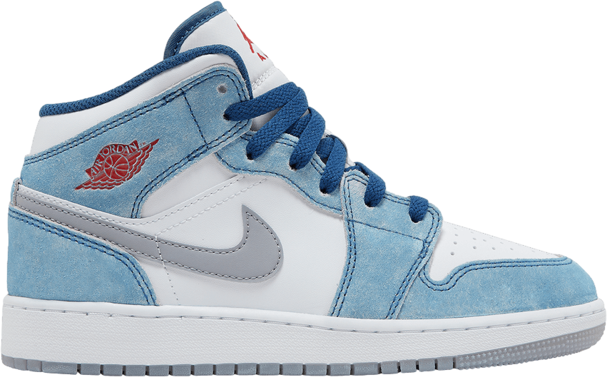Air Jordan 1 Mid SE GS French Blue