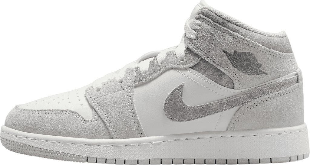 Air Jordan 1 Mid SE GS Neutral Grey / Sail