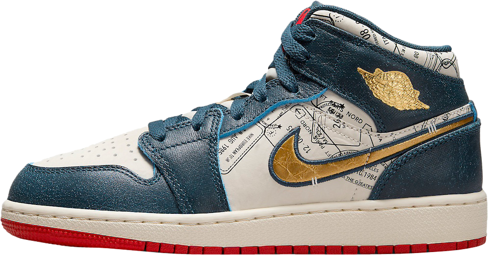 Air Jordan 1 Mid SE GS Take Flight