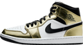 Air Jordan 1 Mid SE White Metallic Gold