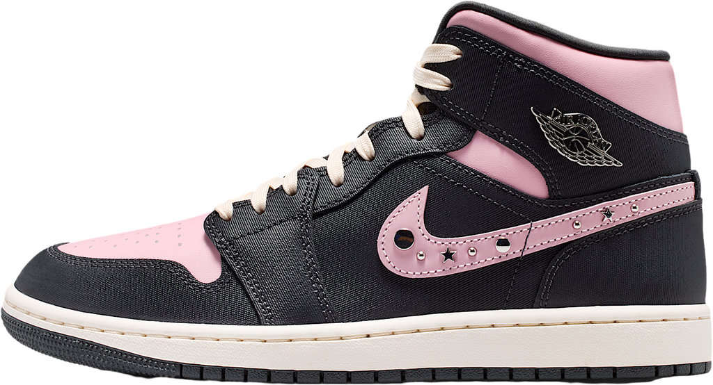 Air Jordan 1 Mid SE WMNS Anthracite / Iced Carmine