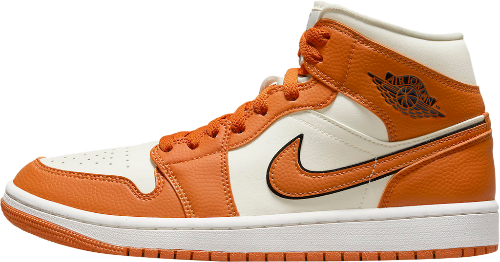 Air Jordan 1 Mid SE WMNS Coconut Milk Sport Spice