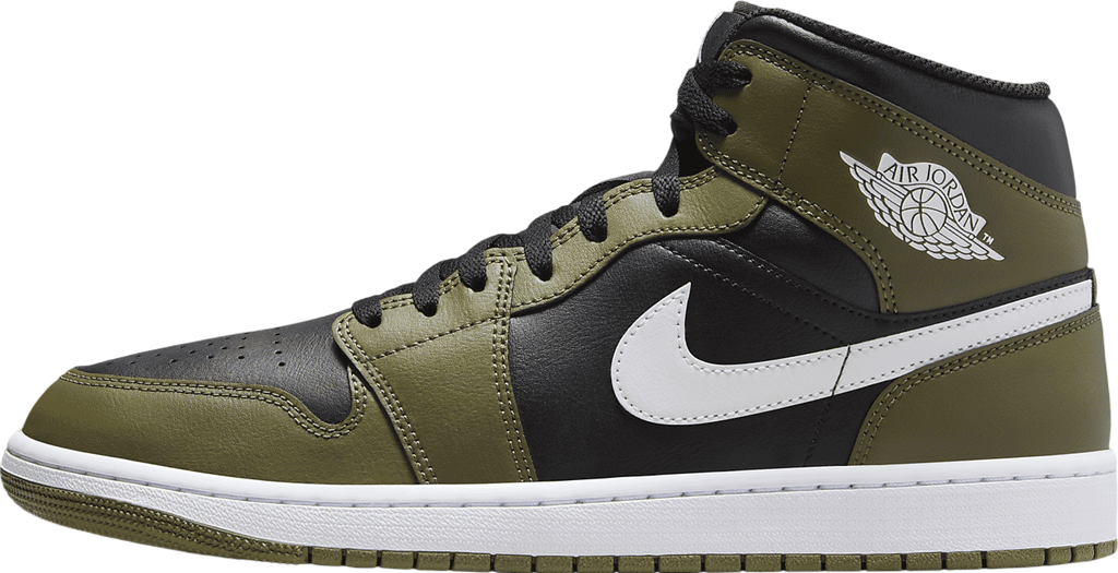 Air Jordan 1 Mid Sequoia Black