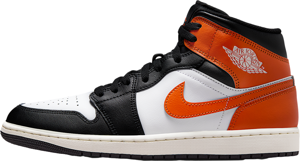 Air Jordan 1 Mid Starfish / White