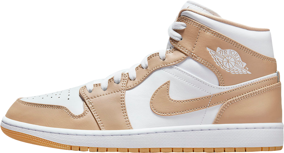 Air Jordan 1 Mid Tan Gum