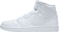 Air Jordan 1 Mid Triple White 2020