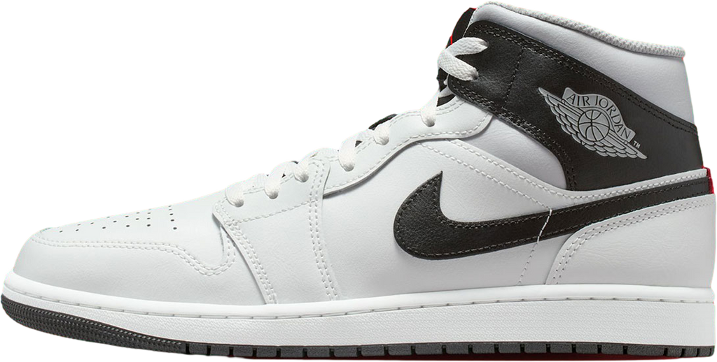 Air Jordan 1 Mid White / Black / Infrared 23