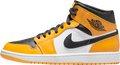Air Jordan 1 Mid White Black Yellow