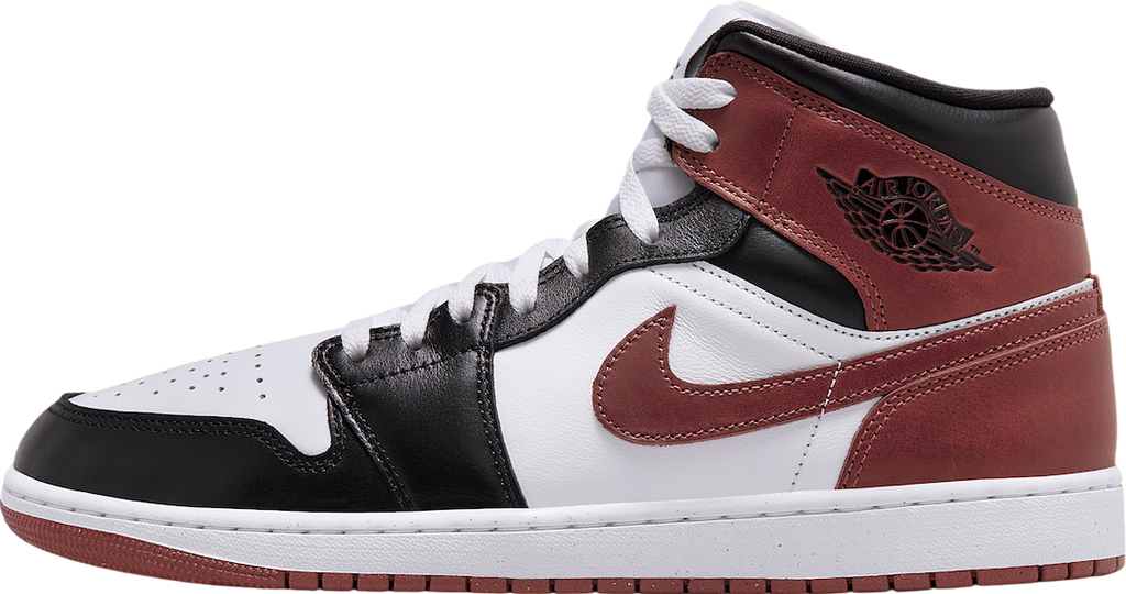 Air Jordan 1 Mid White / Dark Pony