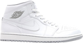 Air Jordan 1 Mid White Grey