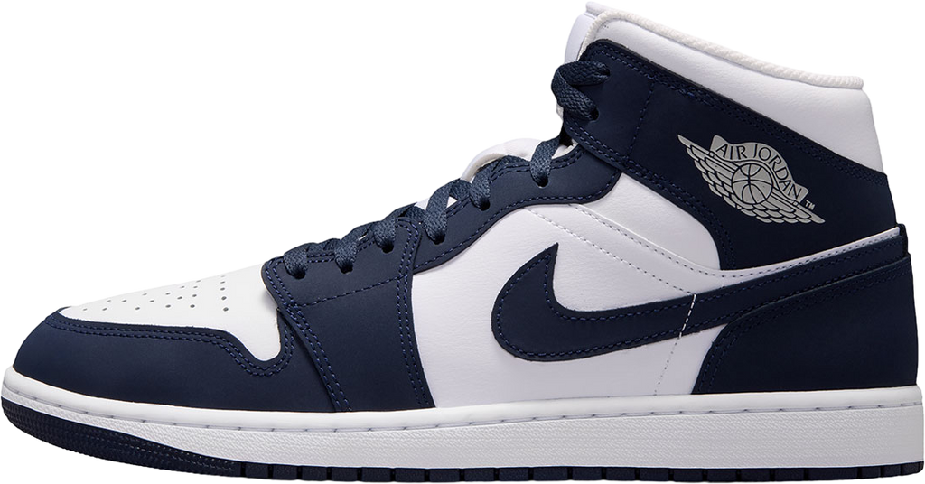 Air Jordan 1 Mid White / Obsidian