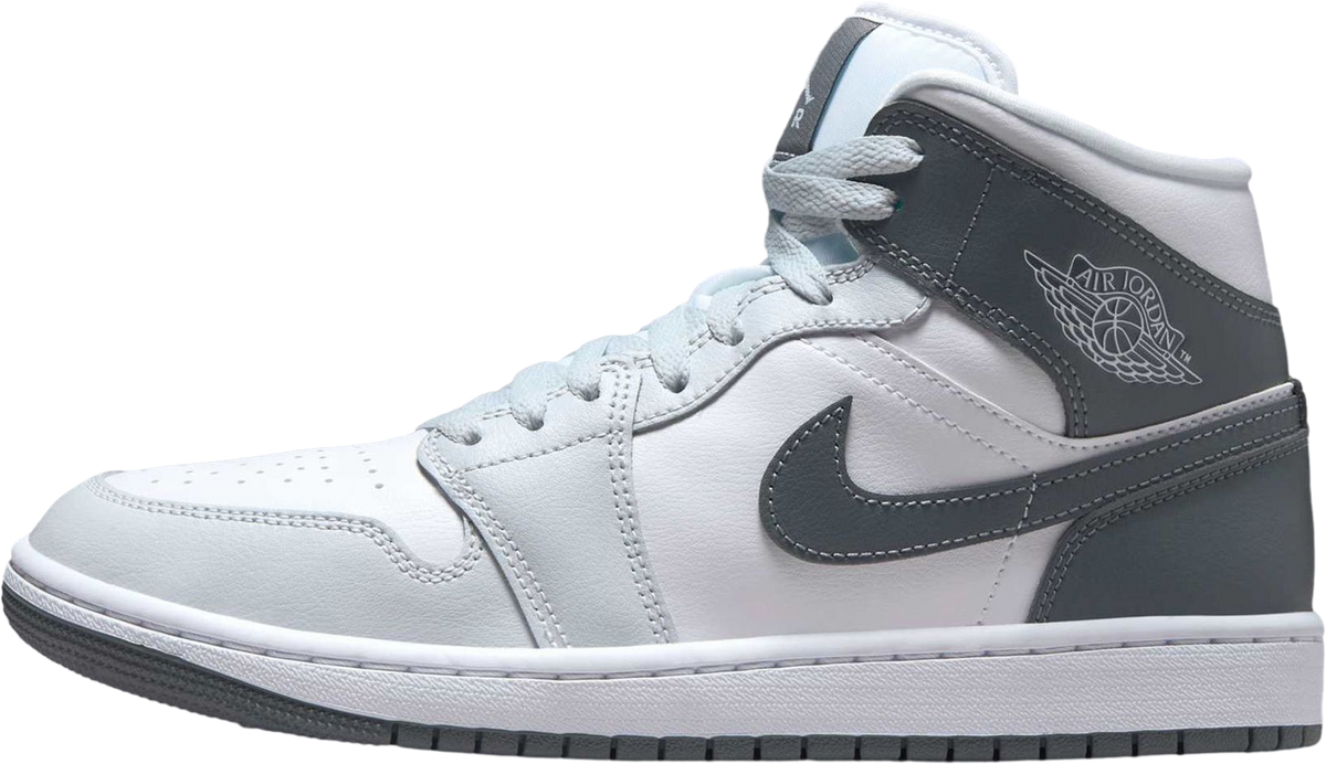 Air Jordan 1 Mid White / Pure Platinum