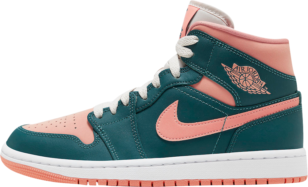 Air Jordan 1 Mid WMNS Dark Teal Green