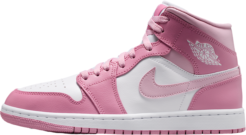 Air Jordan 1 Mid WMNS Elemental Pink / Iced Carmine