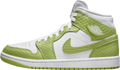 Air Jordan 1 Mid WMNS Green Python