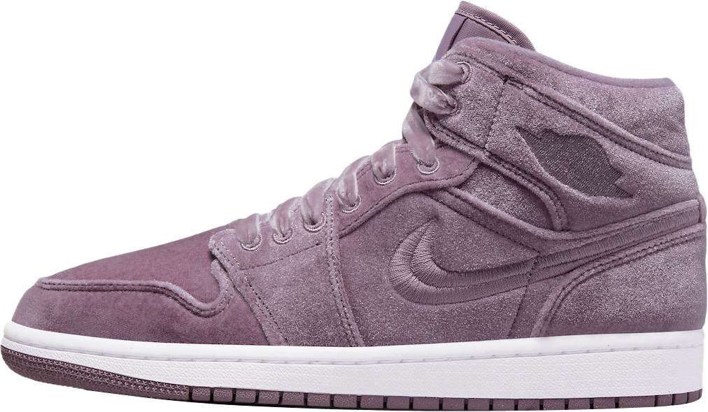 Air Jordan 1 Mid WMNS Purple Velvet