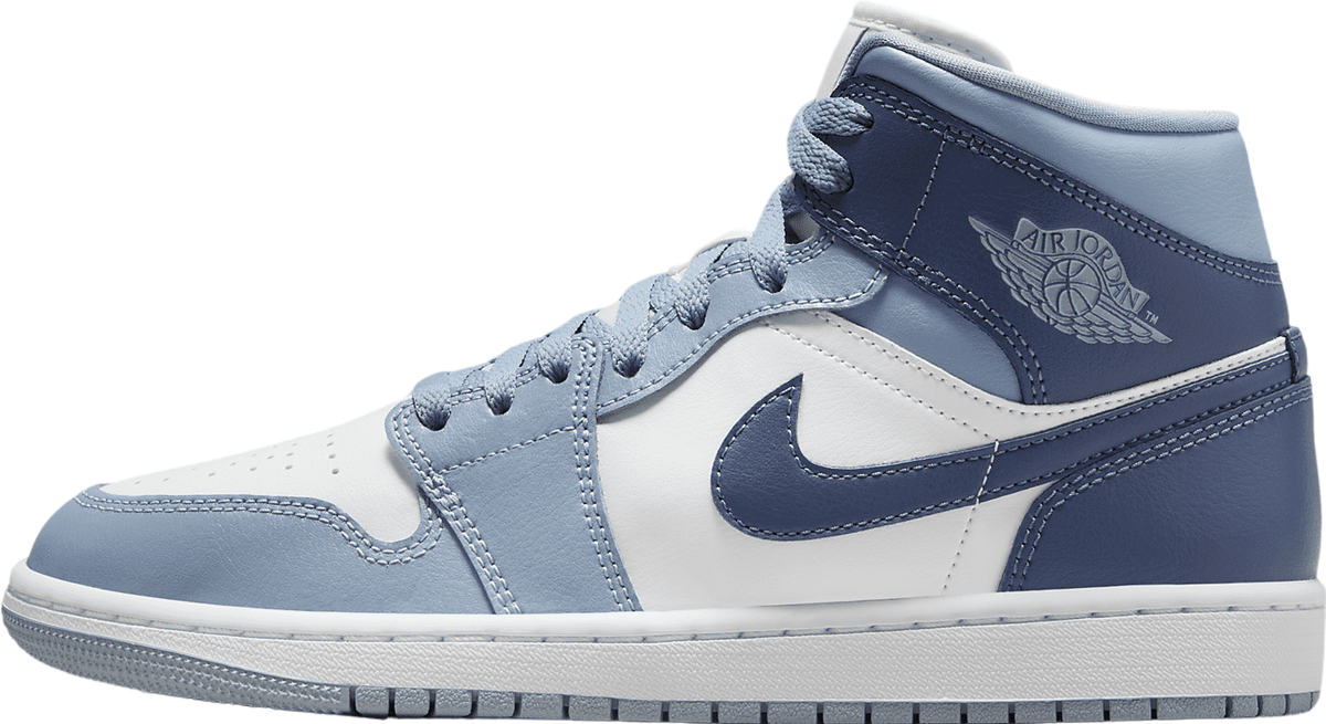 Air Jordan 1 Mid WMNS Sail / Blue Grey / Diffused Blue