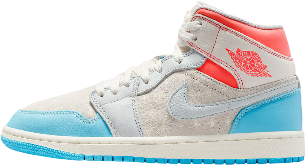 Air Jordan 1 Mid WMNS Sail / Hot Lava