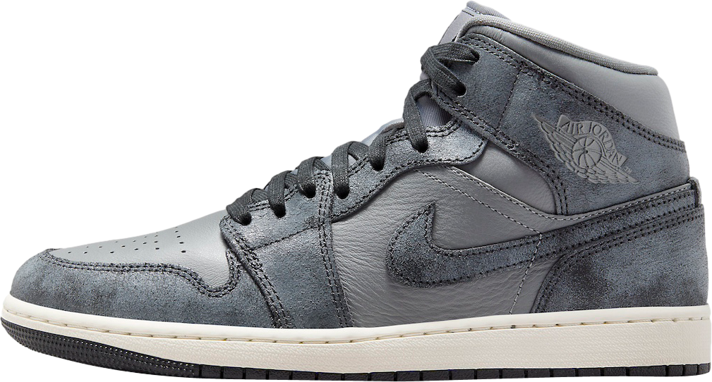 Air Jordan 1 Mid WMNS Smoke Grey