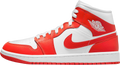 Air Jordan 1 Mid WMNS White Habanero Red